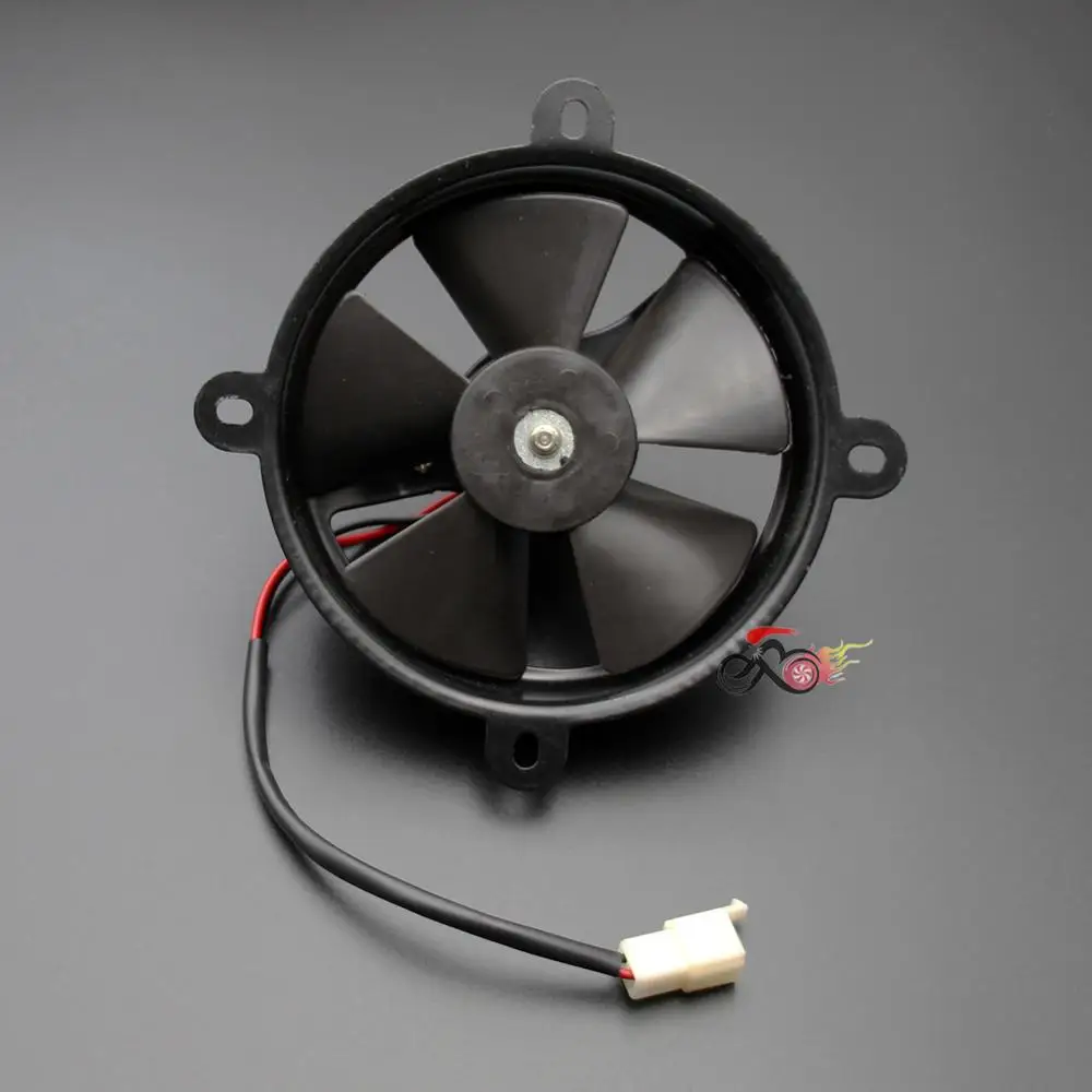 12V 6" Inch Radiator Thermo Electric Cooling Fan For 150cc 200cc 250cc Quad Dirt Bike ATV Buggy