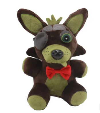 Новые плюшевые игрушки Five Nights At Freddy's 4 FNAF 18 см медведь Фредди Фокси Бонни и Чика плюшевые мягкие игрушки куклы для детей Подарки