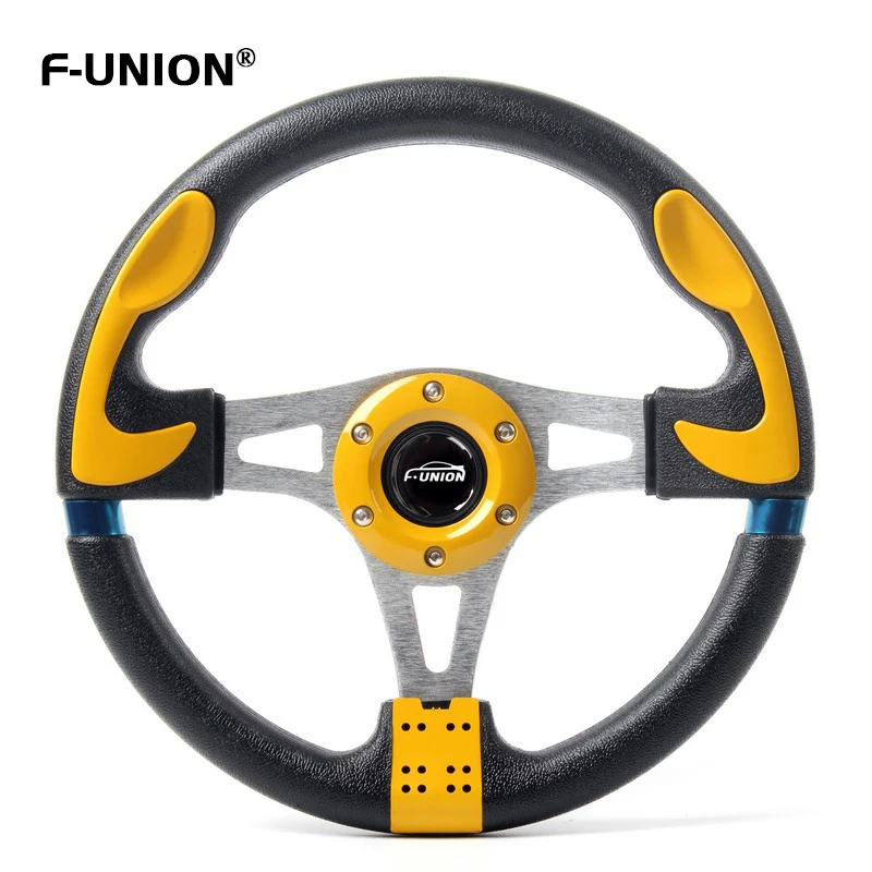 

Car Accessories Sports Steering Wheel Quick Release Modified Steering Wheel 13 Inch 330mm Aluminum Moving Rudder