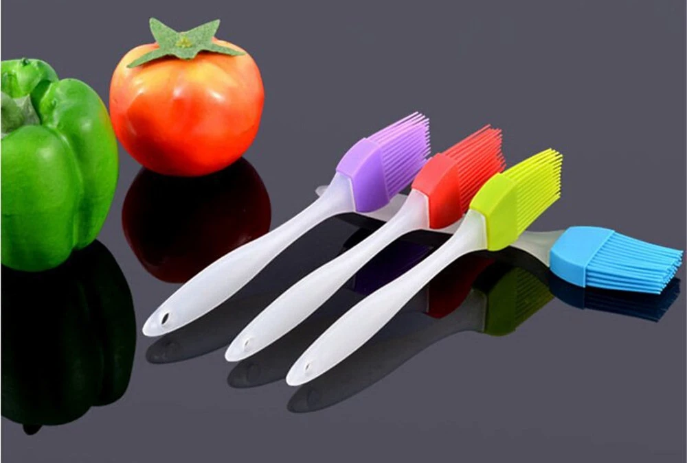 1 шт цветная силикагелевая щетка для выпечки с высокой температурой барбекю