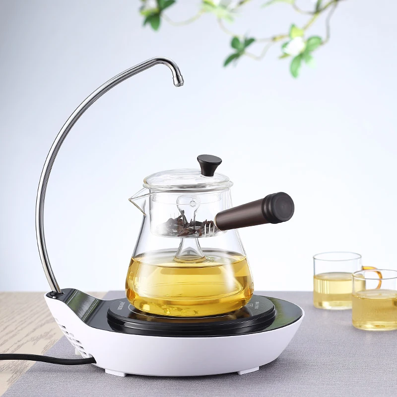 1200W Automatic Pumping Electric Kettle Heat Preservation Pumping Household Electric Ceramic Tea Stove Maker 220V 50Hz 4