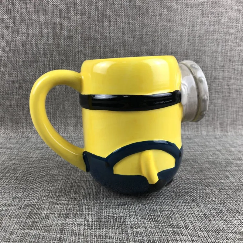 3D мультфильм йеллоуминьоны керамика кружки кофе кружка молоко чай офисные чашки Посуда для напитков лучший подарок на день рождения с подарочной коробкой