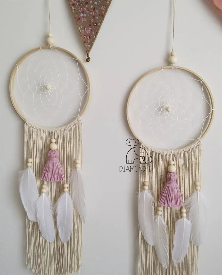 Ins wind DREAM CATCHER Висячие ремесленные украшения дома студия устраивает Фото аксессуары реквизит для фотосъемки