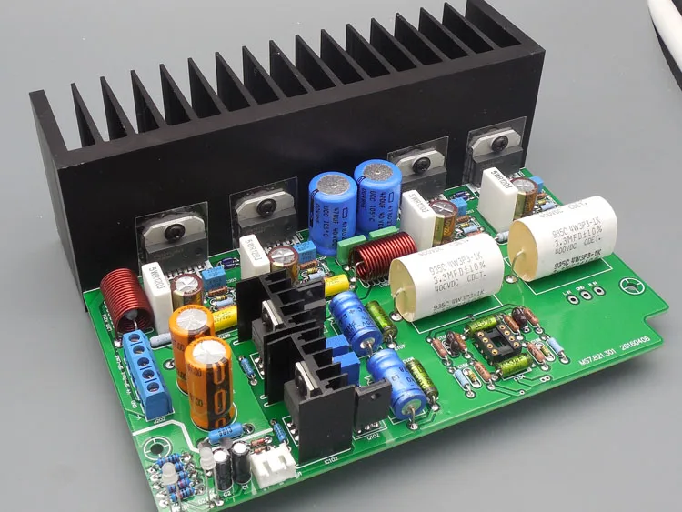 

LM3886 parallel 100W high-power home computer fever amplifier A class pre-stage power supply HIFI amplifier
