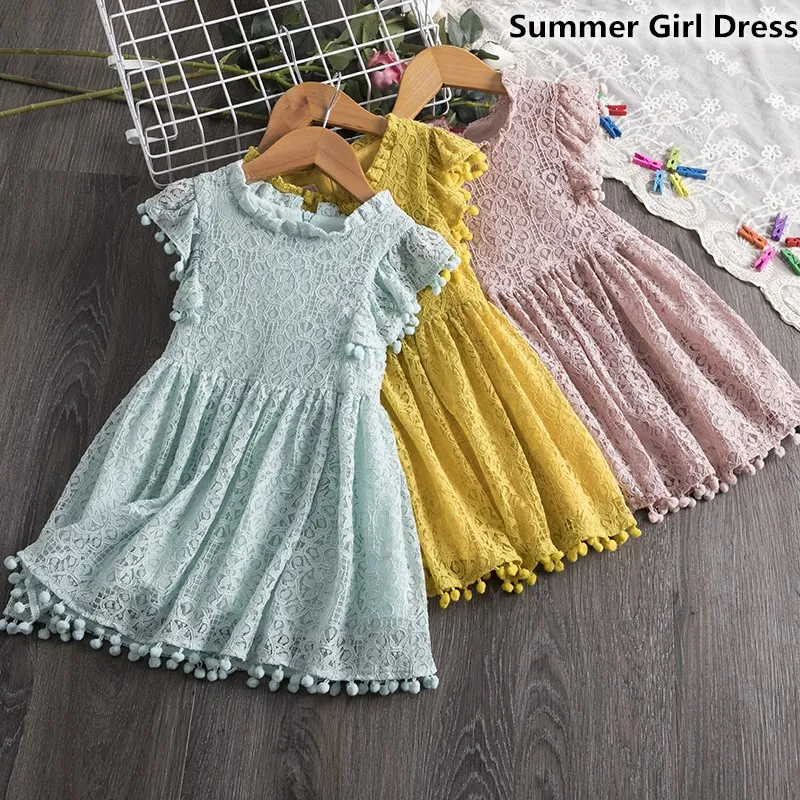 Baby Girl Dress Kids Casual Sleeveless Flower Print Children Spring Summer For Fashion Girls Clothes | Детская одежда и обувь