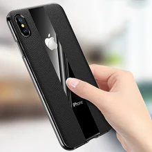 Ультра тонкий роскошный чехол для телефона s для iPhone X, кожаный чехол, мягкий чехол из ТПУ для iPhone XR XS Max, деловой чехол