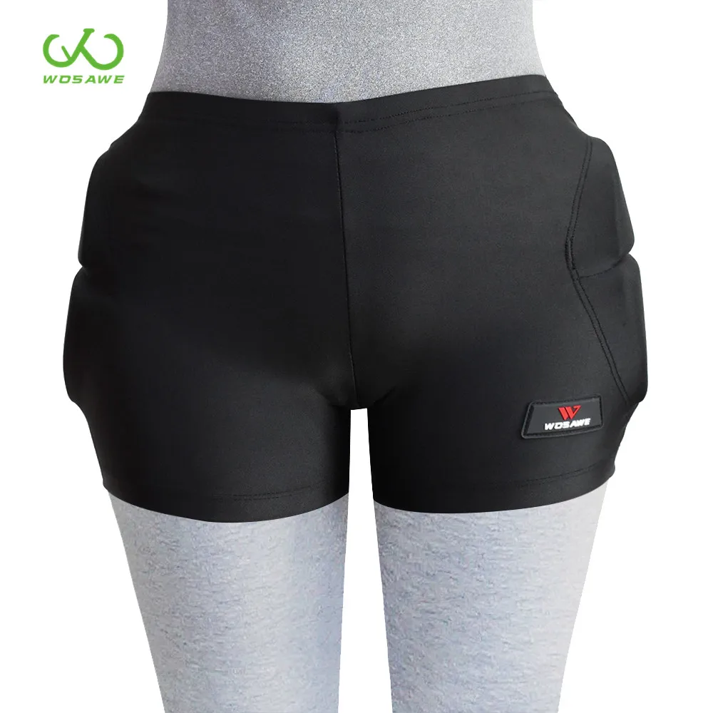 WOSAWE бедра задник в байкерском стиле шорты EVA защита Слои для катания на сноуборде