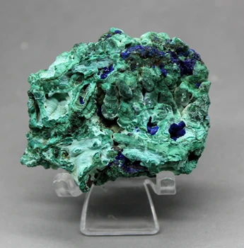 

43g Natural azurite and malachite symbiotic mineral crystal specimens Stones and crystals from China