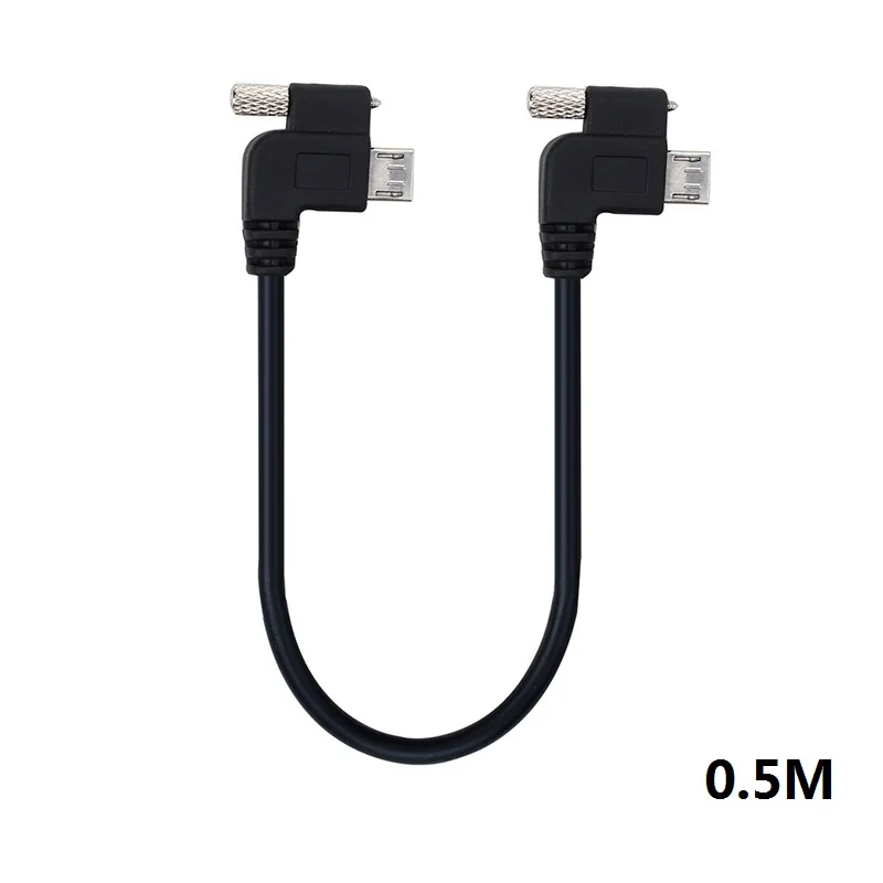 Micro USB кабель для передачи данных 0,5 м мобильный телефон планшет MicroUSB 5Pin штекер-Штекер кабель