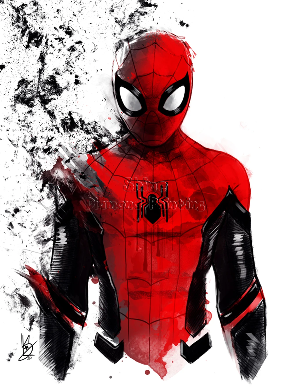 Full Drill Diamond Painting DIY Diamond PBN Kits for Adults, Powerful Hero  Spiderman Kids Room Decor,30X40cm/12X16 Rolled in Box : : Home &  Kitchen