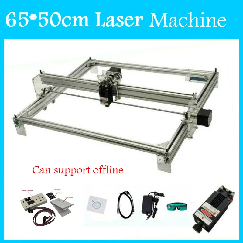 

15w Mini Laser Engraving Machine 65*50cm Working Area Wood Laser Engraver Cutter for Wood Metal Engraving Printer