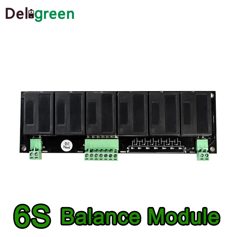 QNBBM 6S Active Battery Equalizer BMS Balancer for LIFEPO4,LTO,Polymer ,LMO,LI NCM LI-ion Battery 18650 DIY Pack