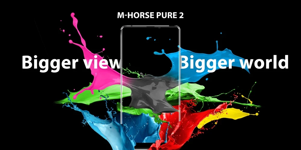 M-HORSE Pure 2 смартфон 5,99 ''18: 9 4 Гб ОЗУ 64 Гб ПЗУ Android 7,0 MTK6750 двойная задняя камера 16,0 Мп+ 13 МП 4G Сотовые телефоны отпечаток пальца
