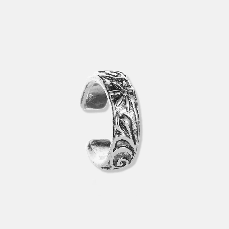 Серьги-клипсы в виде кости уха, модные серьги-клипсы в виде манжет, Индивидуальные Панк серьги-клипсы для женщин, вечерние ювелирные изделия - Окраска металла: 10