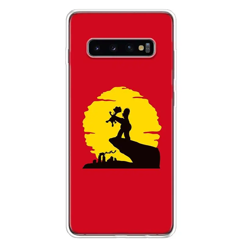 Чехол для телефона Homer J. Simpsons для samsung Galaxy S10+ Lite Note 10 9 8 S9 S8 J4 J6 J8 Plus S7 S6 - Цвет: TW002-10