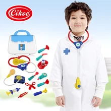 Новые ролевые игры доктор игрушки Моделирование Медицина Медицинский Набор Дети Детские игрушки стетоскоп шприц с чемоданом