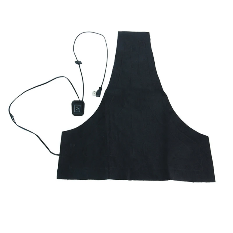 

5V2A USB Electric Washable Electric Heating Vest Pads Winter Heated Hiking USB Back Pads