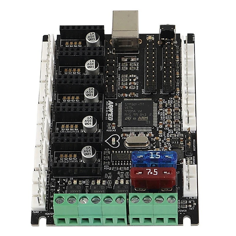 3D принтеры аксессуары вооруженных STM 32 битный материнская плата марлина 2 0 для