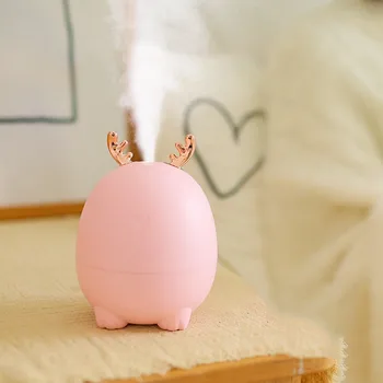 

Portable Mini Home USB Humidifier Purifier Atomizer Air Purifier Diffuser Cute Rabbit Humidifier Purifier Product JMSS