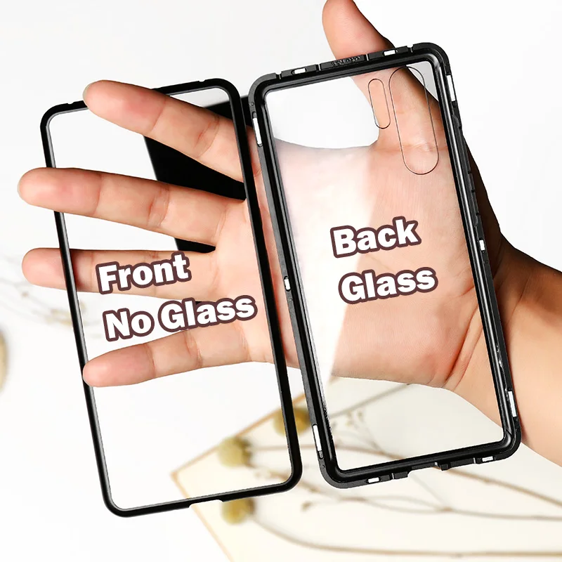Чехол для Realme X2 XT 5 Redmi 3 Pro Q X Lite чехол закаленное Стекло металлический магнитный чехол для OPPO K5 R15 F9 A7X A11X A9 A5 A7 A5 A3S