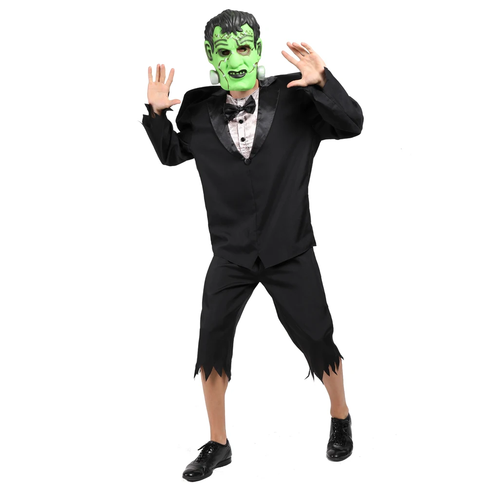 Snailify большой Франк костюм Франкенштейна костюм монстра fantasia adulto мужские костюмы Хэллоуин косплей