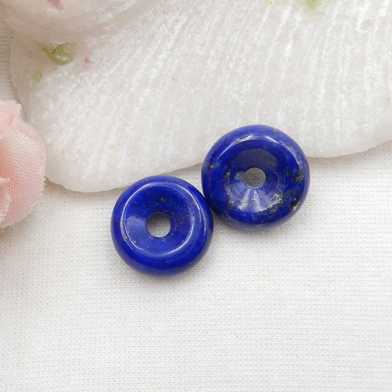 

Charms Earrings Jewelry,Natural Gems Lapis Lazuli Handmade Earrings 15x6mm5g