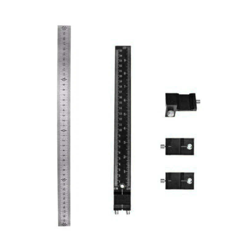 

Adjustable Position Ruler Locator Tool For Woodworking Hand Tool Accessories For Drilling Alignment