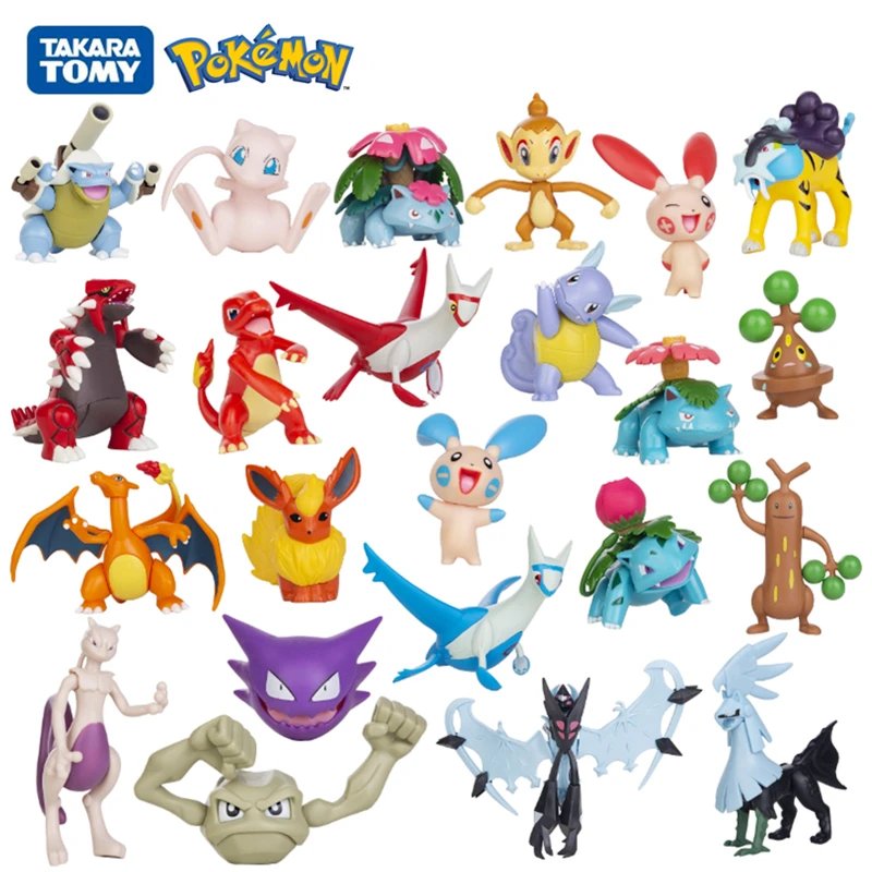 Фигурки Пикачу Mewtwo из м/ф Покемон аниме куклы-модели детские игрушки 5-13 см |
