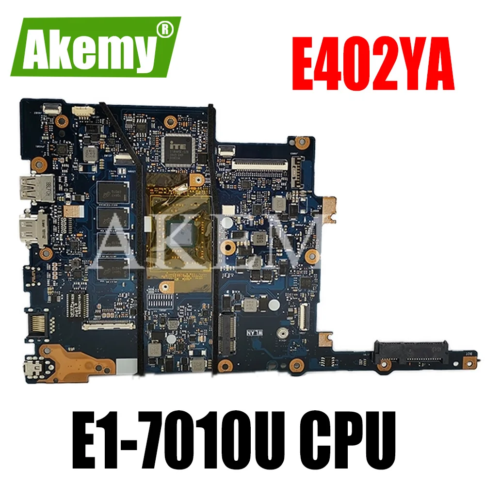 SAMXINNO For Asus E402 E402Y E402YA Laotop Mainboard Motherboard with E1 7010U CPU|Материнские платы| |