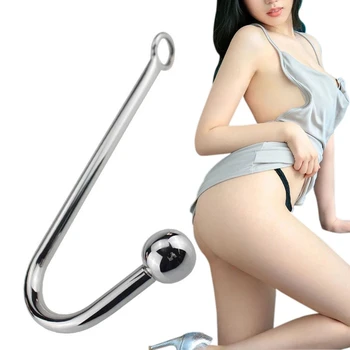 Stainless Steel Anal Hook Metal Butt Plug Anal Dilator Anal Plug Erotic Toys Prostate Massager Sex Toys For Men And Women 018 5