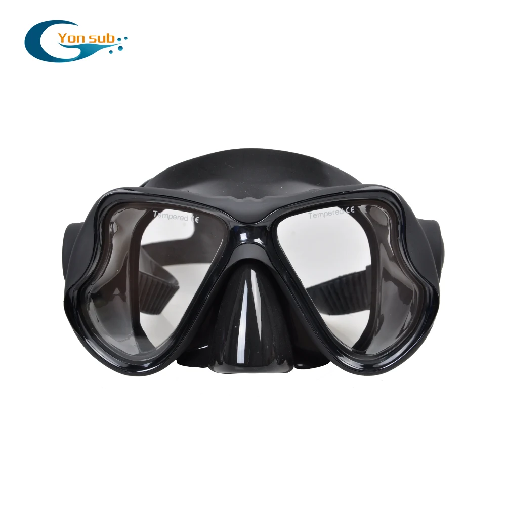 YONSUB Набор масок для подводного плавания с коробкой для подводного плавания подводная Подводная охота маска для плавания и дайвинга+ набор дыхательных трубок или только маска