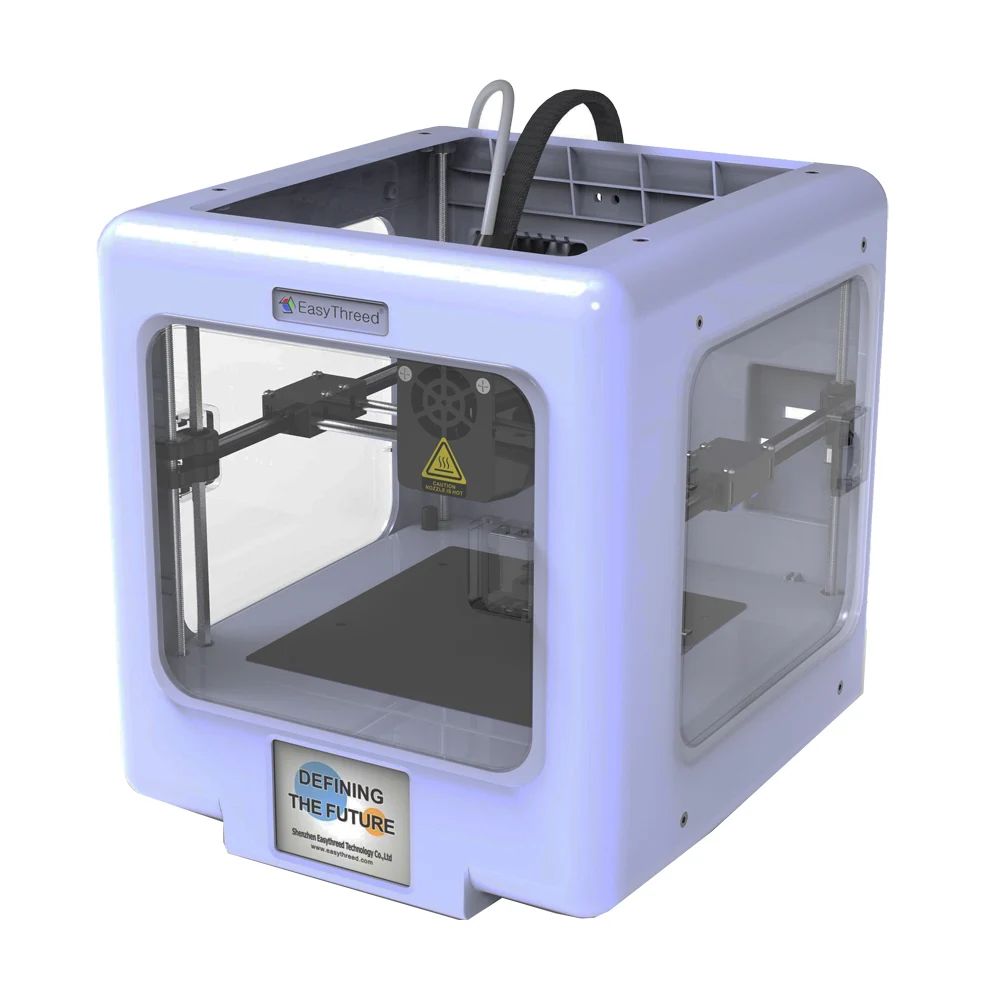 Водонепроницаемый 3D портативный мини-принтер с белым экраном DIY принтер один ключ печатная машина для детей студентов Рождественский подарок