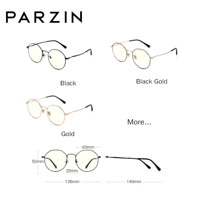 PARZIN, титановое стекло для компьютера, e, анти-синий светильник, стекло, мужские очки для чтения, защитные очки, стекло для глаз, es, очки для игр, для женщин