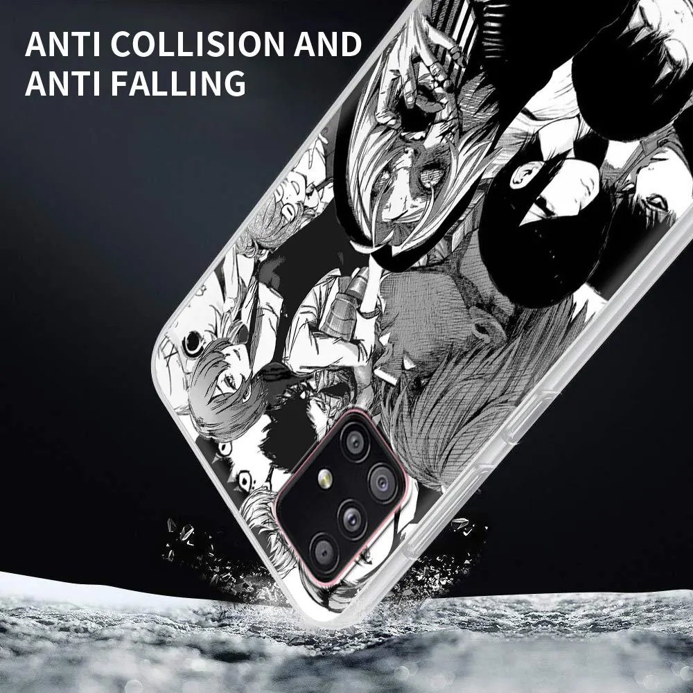 Anime Tokyo Ghouls Horror Case For Samsung Galaxy A51 A71 A21s A31 A41 A42 A52 A72 5G A01 A11 A91 Phone Shell Cover Coque Fundas