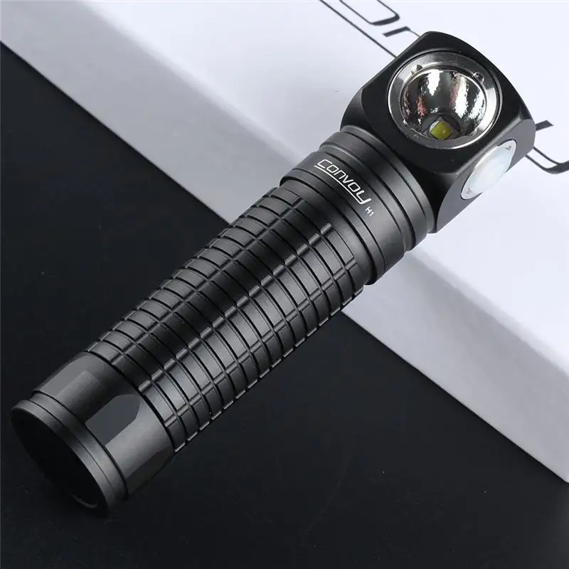 US $22.20 CONVOY H1 XML2 1048lm LED Headlamp LShape Flashlight MultiFunctional 18650 Flashlight Head Lamp Light Torch Lantern Spotlights