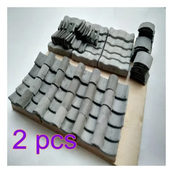 

70Pcs 1:16 Simulation Bricks Model Mini Bricks For DIY Sand Table Scenery Building Model Educational Toy Gift For Kid Adult-Cyan