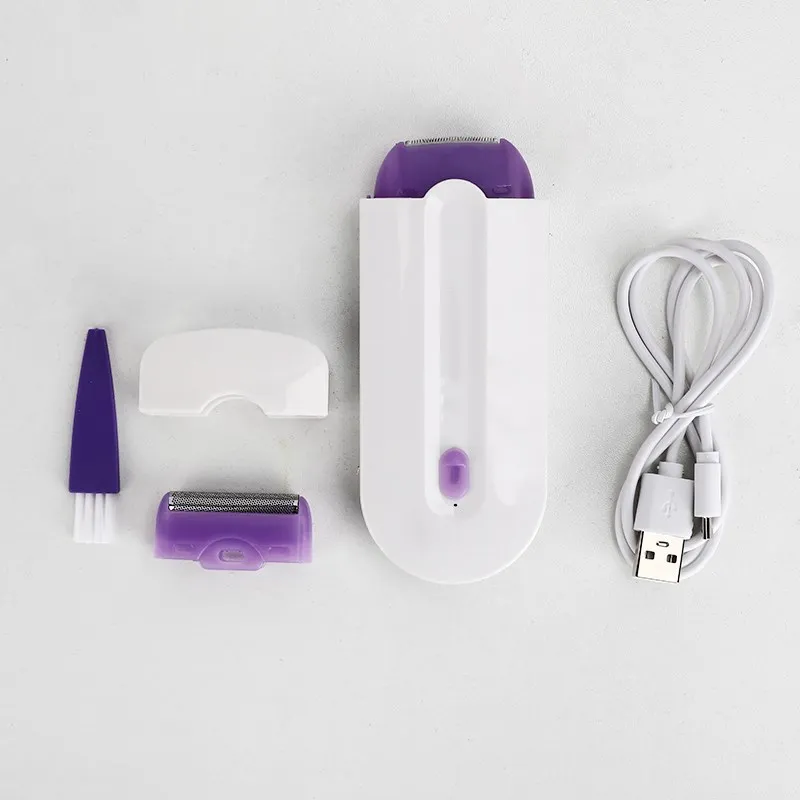 Electric-Laser-Epilator-Women-Painless-Hair-Removal-Body-Bikini-facial-Hair-Shaver-Instant-Sensor-Light-USB