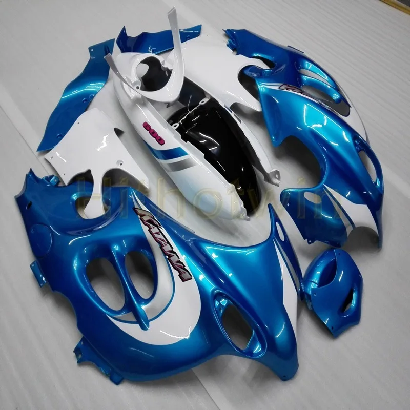 Заказной обтекатель мотоцикла для GSX750F GSX600F 2003 2004 2005 2006+ винты+ светло-голубой - Цвет: A
