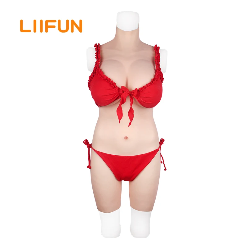Liifun G чашечка 3-точечный влагалище боди Силиконовые Поддельные грудные формы