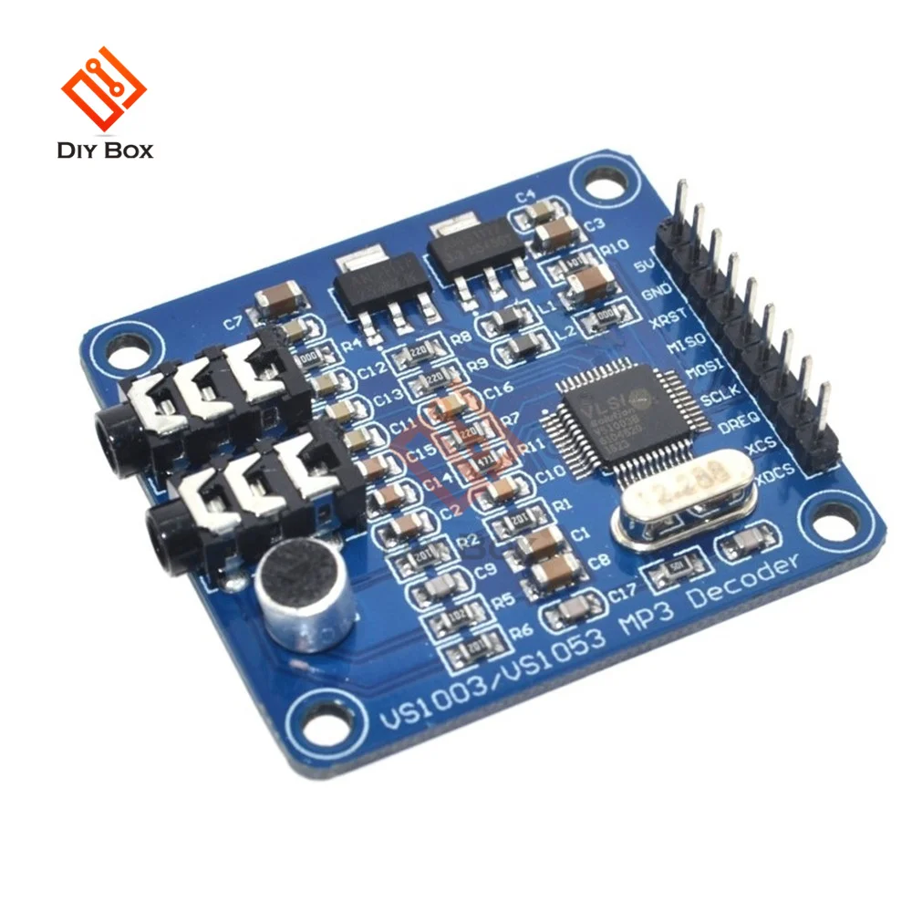 VS1003B VS1053 MP3 Decoding Module Development Board VS1053b VS1053 IC Onboard Recording Function SPI Interface