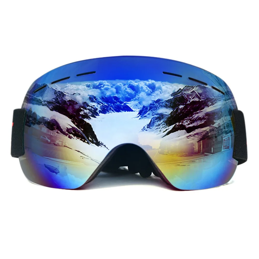Новинка, лыжные очки для мужчин и женщин, очки для сноуборда, очки для катания на лыжах с защитой от уф400 лучей, лыжные очки, противотуманные лыжные маски