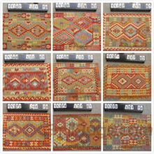 Килим бегун ручной тканый гостиная площадь Турецкая шерсть вязание