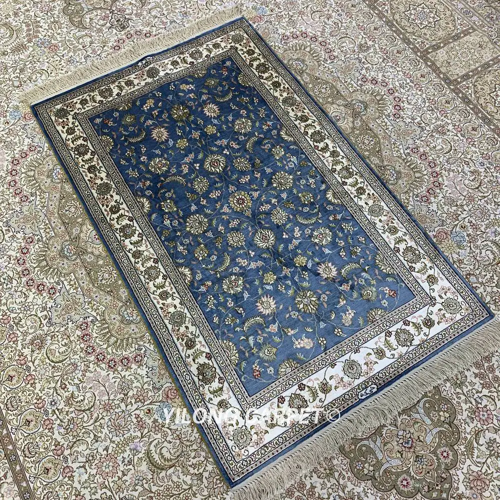 Yilong 2,5 'x4' Hereke шелковый ковер изысканный турецкий Восточный шелковый ковер(HF161B