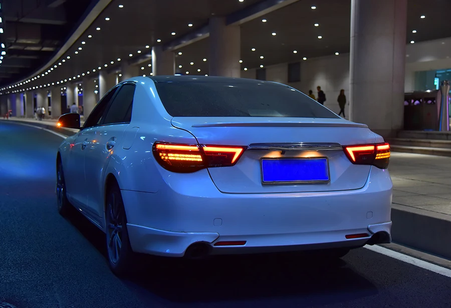 Задний светильник s в сборе для Toyota Mark X eiz 2010-2013 светодиодный задний светильник с светодиодный последовательный сигнал поворота