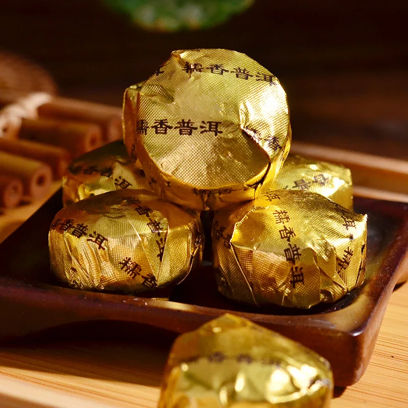 250 г/кор. Китай Юньнань клейкий рис спелый чай пуэр приготовленный чай Пуэр зеленый корм для здоровья похудение
