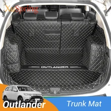 Car Rear Box Durable Trunk Mat Protective Cover Pad Cargo Liner for Mitsubishi Outlander 2013 2020 Car styling