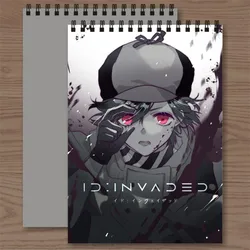 Anime Sketchbook A4 ID INVADED Graffiti Drawing Sketch Book Art Student Painting Book Kawaii 25 Sheets Office School Supplies