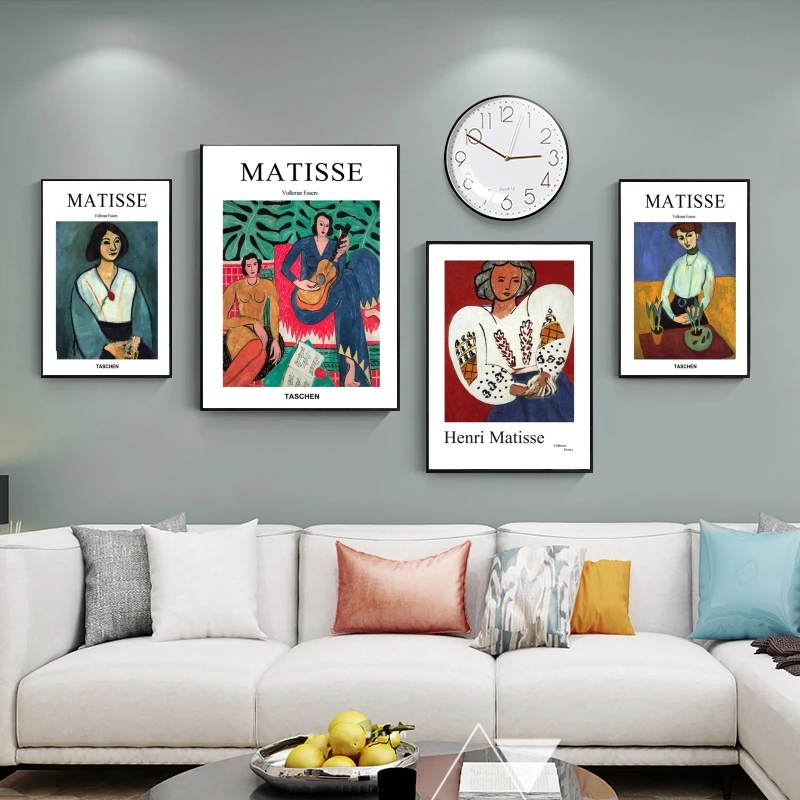 Fauvism Henri Matisse холст художественные плакаты и принты классическое известное