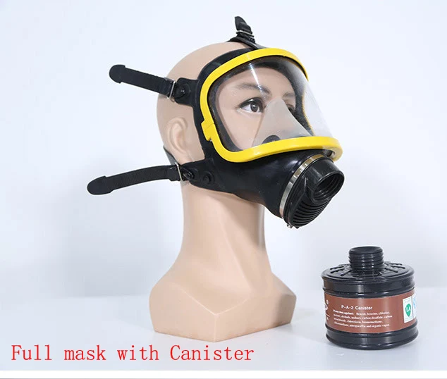 Lot de 1 masque à gaz électrique à débit constant fourni avec