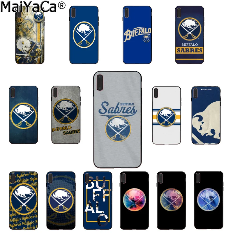 MaiYaCa Buffalo Sabres Новинка чехол для телефона Fundas чехол для Apple iPhone 8 7 6 6S Plus X XS MAX 5 5S SE XR 11 11pro